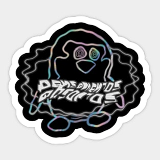 Absorbed Thoughts v2 Sticker